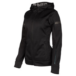 Klim Women's Evolution Hoodie [Colour Option: Black-Cosmic] [Size: XSmall]