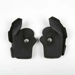 Klim Krios Cheek Pads Black [Size:LG-3XL 10MM] [Colour Option:Black] 