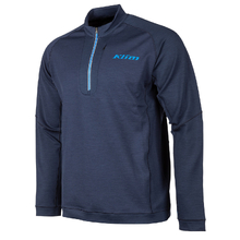 Klim Teton Navy Blue Merino Wool Hoodie