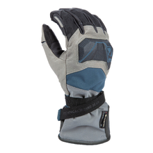 Klim Badlands GTX Monument Grey/Petrol Long Gloves