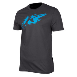 Klim Scuffed Short Sleeve T [Colour Option: Black Klim-Yellow] [Size: Small]