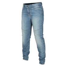 Klim Betty Ice Blue Tapered Womens Riding Jeans