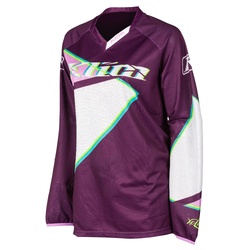 Klim Women's XC Lite Jersey [Colour Option:Shattered Purple] [Size:Large]