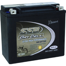 SSB PowerSport HVT-1 Ultra High Performance AGM 12V Battery