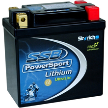 SSB Powersport 4-LFP12Q-B High Performance Ultralite Lithium Battery