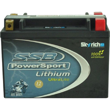 SSB PowerSport LFP20HQ-BS Ultralight Lithium Ion 12V Battery