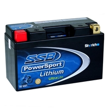 SSB PowerSport LFP9B-4 UltraLite Lithium Battery