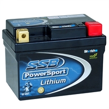 SSB PowerSport LH5L-BS Lithium Ultralite 12V Battery