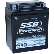 SSB Powersport VB14A-A2 12V V-Spec High Performance AGM Battery