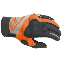 DriRider RX Black/Orange Adventure Gloves