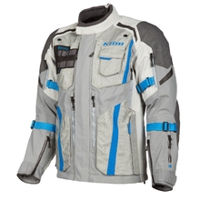 Klim Badlands Pro Cool Grey/Electric Blue Lemonade Jacket
