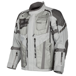 Klim Badlands Pro Jacket [Length: Regular] [Size: Medium] [Colour: Cool Gray-Electric Blue Lemonade]