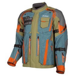 Klim Badlands Pro A3 Jacket [Colour Option: Monument Gray-Petrol] [Size: Small]