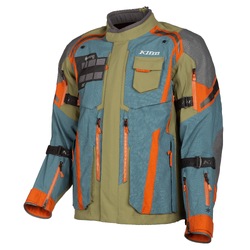 Klim Badlands Pro A3 Jacket [Colour Option: Monument Gray-Petrol] [Size: Medium]
