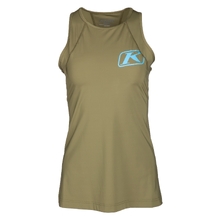 Klim Solstice -1.0 Burnt Olive Cooling Womens Base Layer Tank Top
