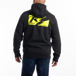 Klim Electric Hoodie [Colour Option: Black-Hi-Vis] [Size: Small]