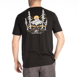 Klim Hawley Tri-Blend Tee [Colour Option: Black - Russet Orange] [Size: XLarge]