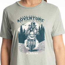 Klim Adventure Tri-Blend Dusty Blue/Deep Lagoon Womens T-Shirt