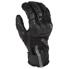 Klim Adventure GTX Black Short Gloves