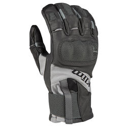 Klim Adventure GTX Short Glove [Colour Option: Asphalt] [Size: Large]