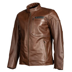 Klim Sixxer Leather Jacket [Colour:Sienna Brown] [Size:Medium]
