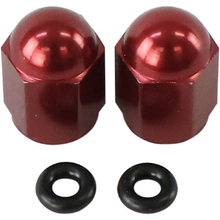 Ballards Red Billet Valve Caps