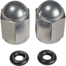 Ballards Silver Billet Valve Caps
