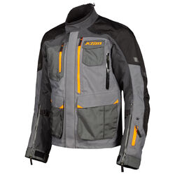 Klim Carlsbad Jacket [Colour Option: Petrol-Strike Orange] [Size: 2XLarge]
