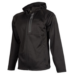Klim Alpha Hoodie [Colour Option: Stealth Black] [Size: Small]