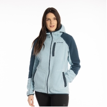 Klim Darby Canyon Milky Blue/Reflecting Pond Womens Fleece Hoodie