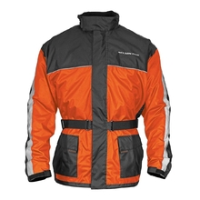 Nelson-Rigg Solo Hi-Viz Orange/Black Rain Jacket