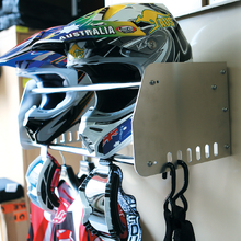 Ballards Alloy Helmet & Gear Rack