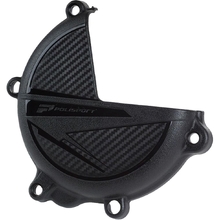 Polisport Suzuki DRZ400E 00-22 Black Clutch Cover Protector