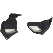 Polisport Honda CRF1100L Africa Twin DCT 20-24 Black/Silver Clutch & Ignition Protector