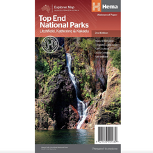 Hema Maps Top End National Parks Map: Litchfield, Katherine & Kakadu