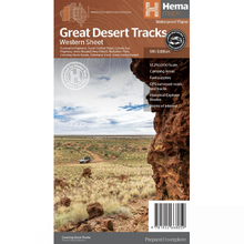 Hema Maps Great Desert Tracks Western Sheet