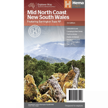 Hema Maps Mid North Coast New South Wales Map