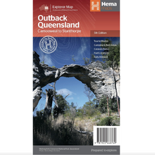 Hema Maps Outback Queensland Map