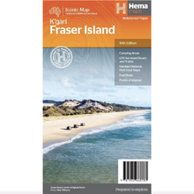 Hema Maps Fraser Island (K'gari) Map