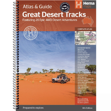 Hema Maps Great Desert Tracks Atlas & Guide