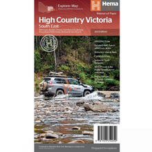 Hema Maps The Victorian High Country - South Eastern Map