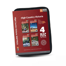 Hema Maps The Victorian High Country Map Pack (4 x 100k Series)