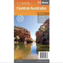 Hema Maps Central Australia Map