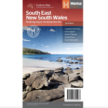 Hema Maps South East New South Wales Map