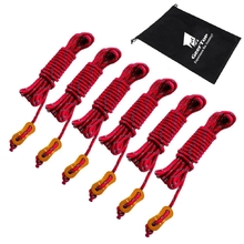 Geertop Green 4mm Reflective Guylines