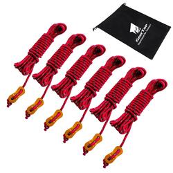 Geertop 4mm Reflective Tent Ropes (6 Packs)