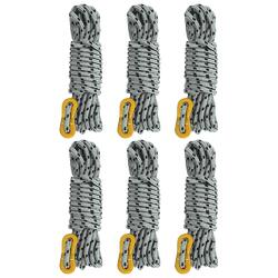 Geertop 5mm Tent Ropes (6 Packs)