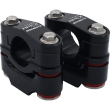 MSC Moto Yamaha Tenere 700 Black Apex Anti-Vibration Bar Mounts