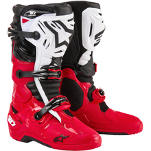 Alpinestars 2026 Tech 10 Bright Red/Black/White Enduro Boots