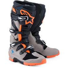 Alpinestars 2026 Tech 7 Enduro Black/Warm Grey/Flo Orange Boots